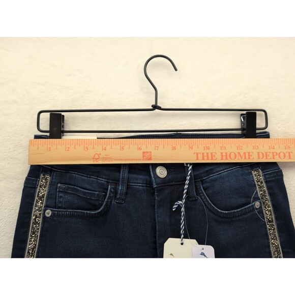 Tommy Bahama High Rise Ankle Tema Indigo Sparkle Denim Seacoast Wash Size 4 NWT - Picture 9 of 16